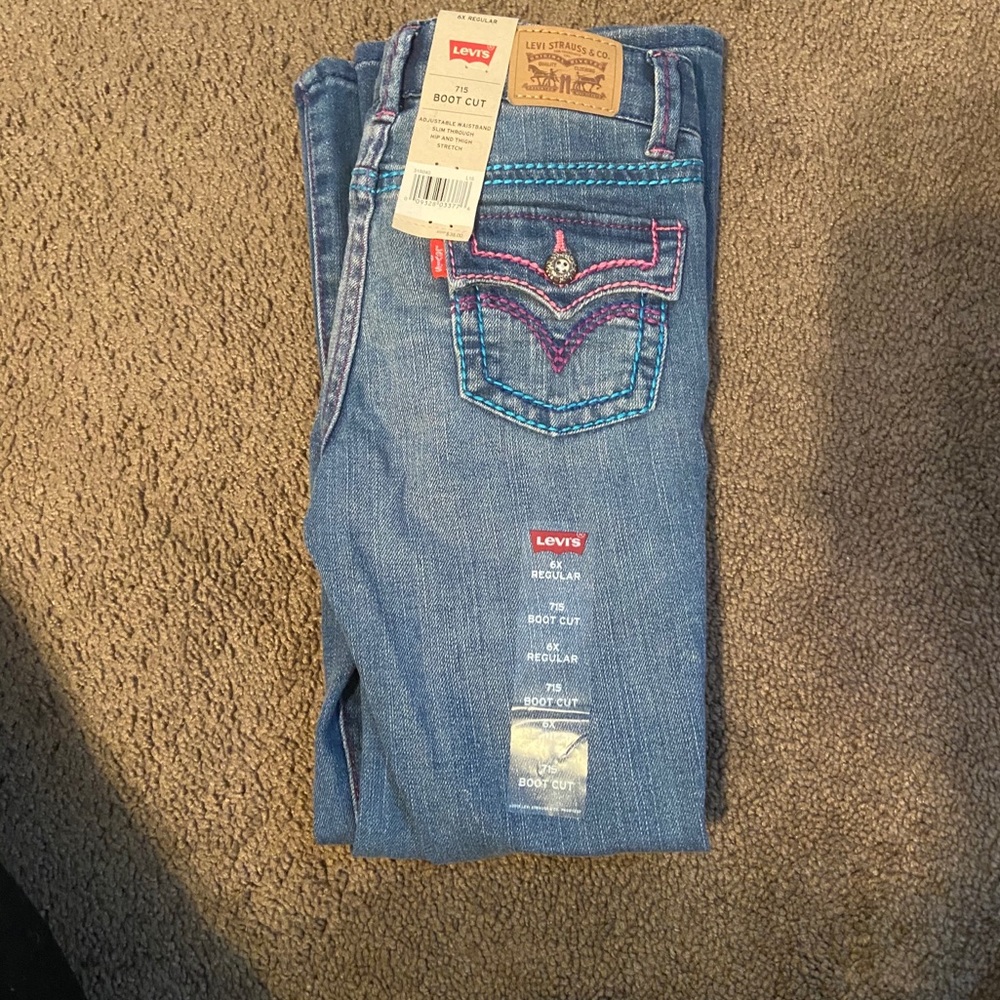 NWT Levi jeans in a size 6x